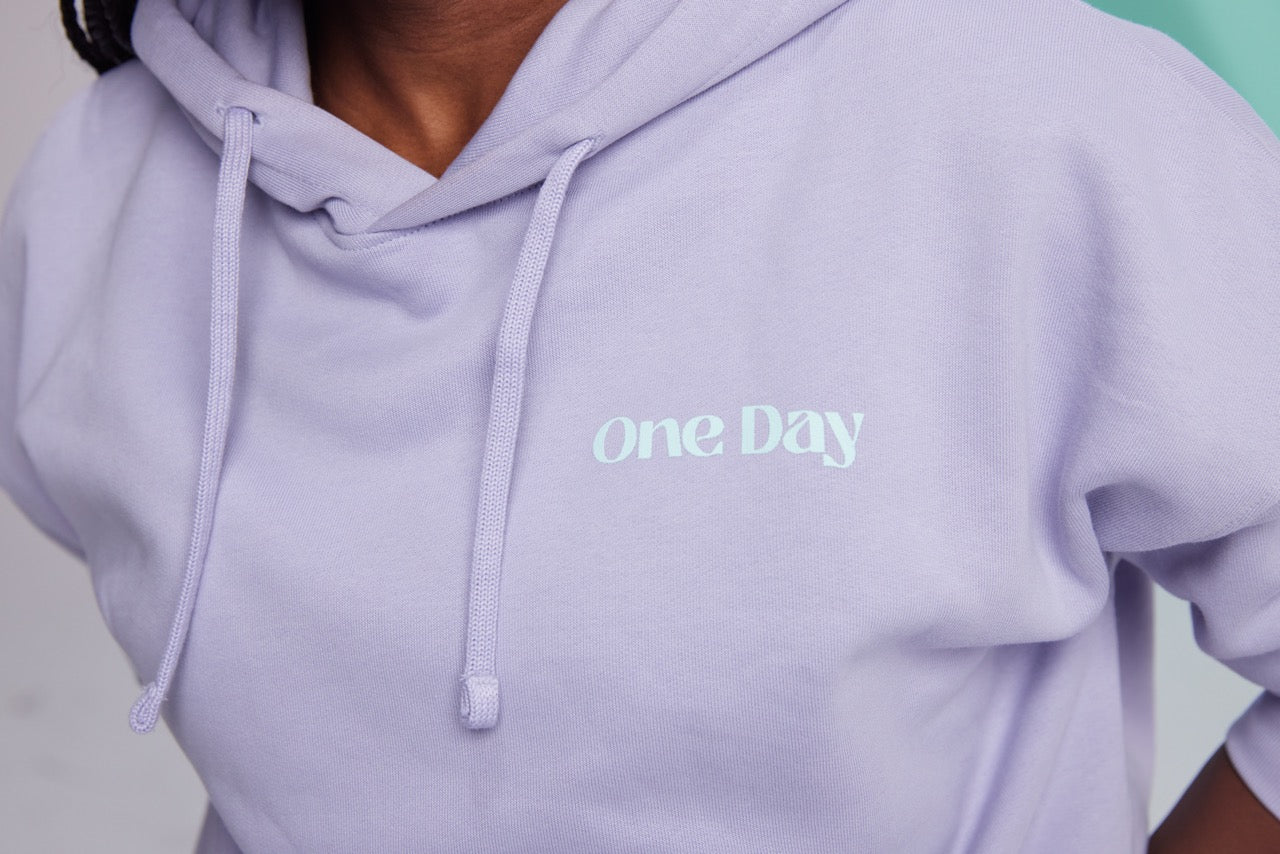 Damen Hoodie „BE A BADASS WITH A GOOD HEART“ - ONE DAY