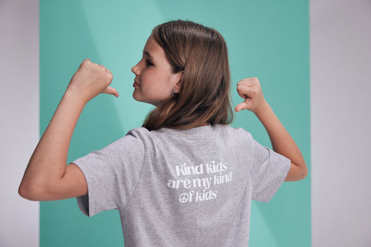 Kinder T-Shirt „KIND KIDS ARE MY KIND OF KIDS” - designed by ONE DAY e.V.