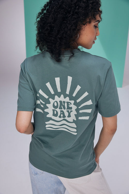 T-Shirt Unisex „ONE DAY SUNSET” - designed by ONE DAY e.V.