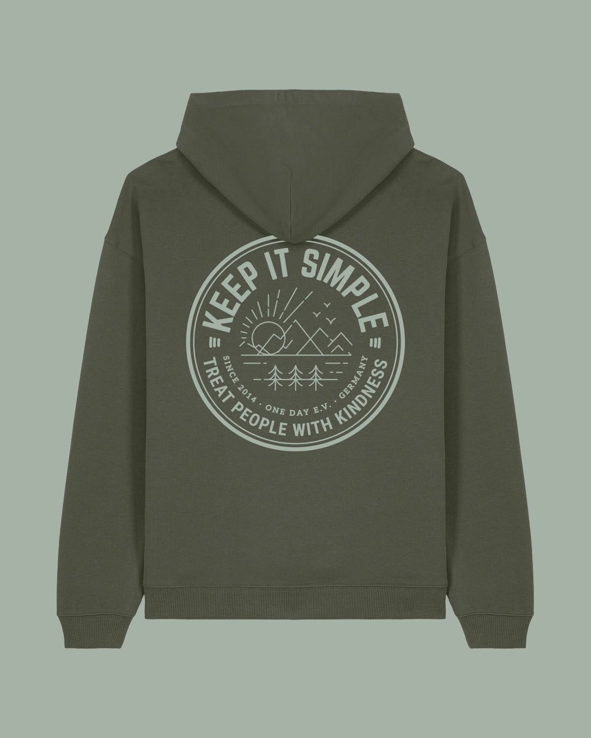 Oversized Hoodie „KEEP IT SIMPLE“ - ONE DAY